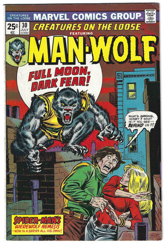 Creatures on the Loose: Man Wolf #30