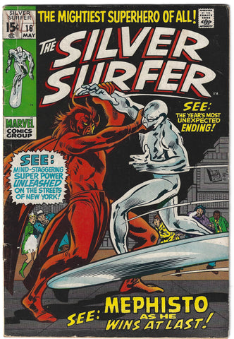 The Silver Surfer #16 (Stan Lee Writer)